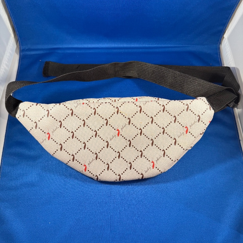 Vintage Y2K BABY PHAT FANNY PACK Cross Body bag Zippers Buckle - Picture 4 of 4